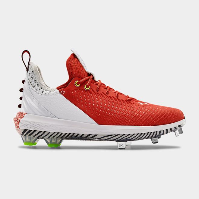 Under Armour Harper 5 Low ST - Panske Baseballová Obuv - Červené/Biele